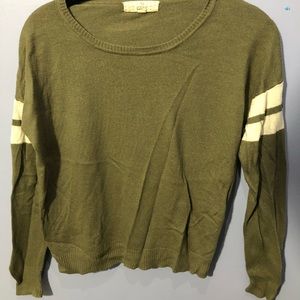Green Long-Sleeve Top